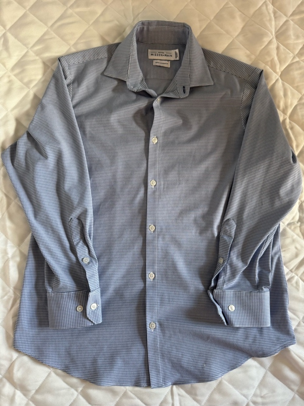 Mizzen+Main Men’s Medium Performance Button‑Down